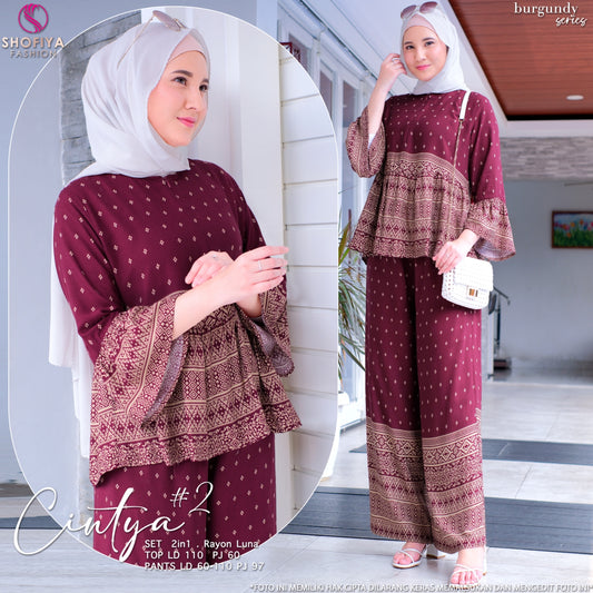 CINTYA 2 SET CELANA