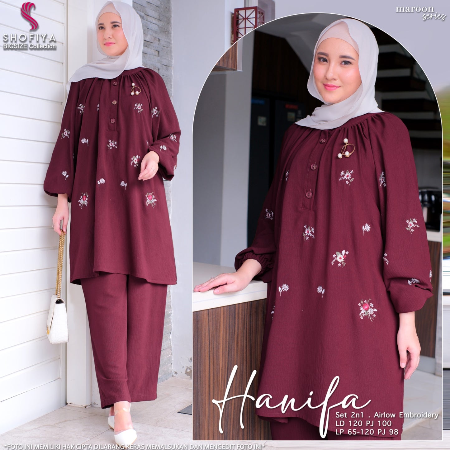 HANIFA 2in1 JUMBO
