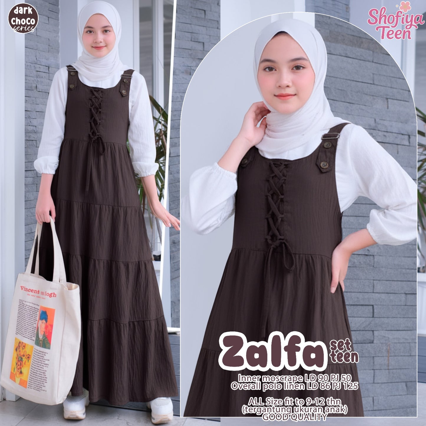 ZALFA OVERALL SET TEEN