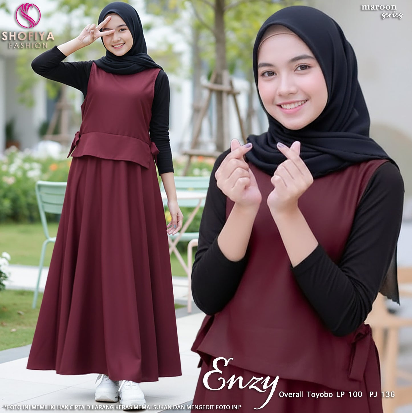 ENZY OVERALL SET