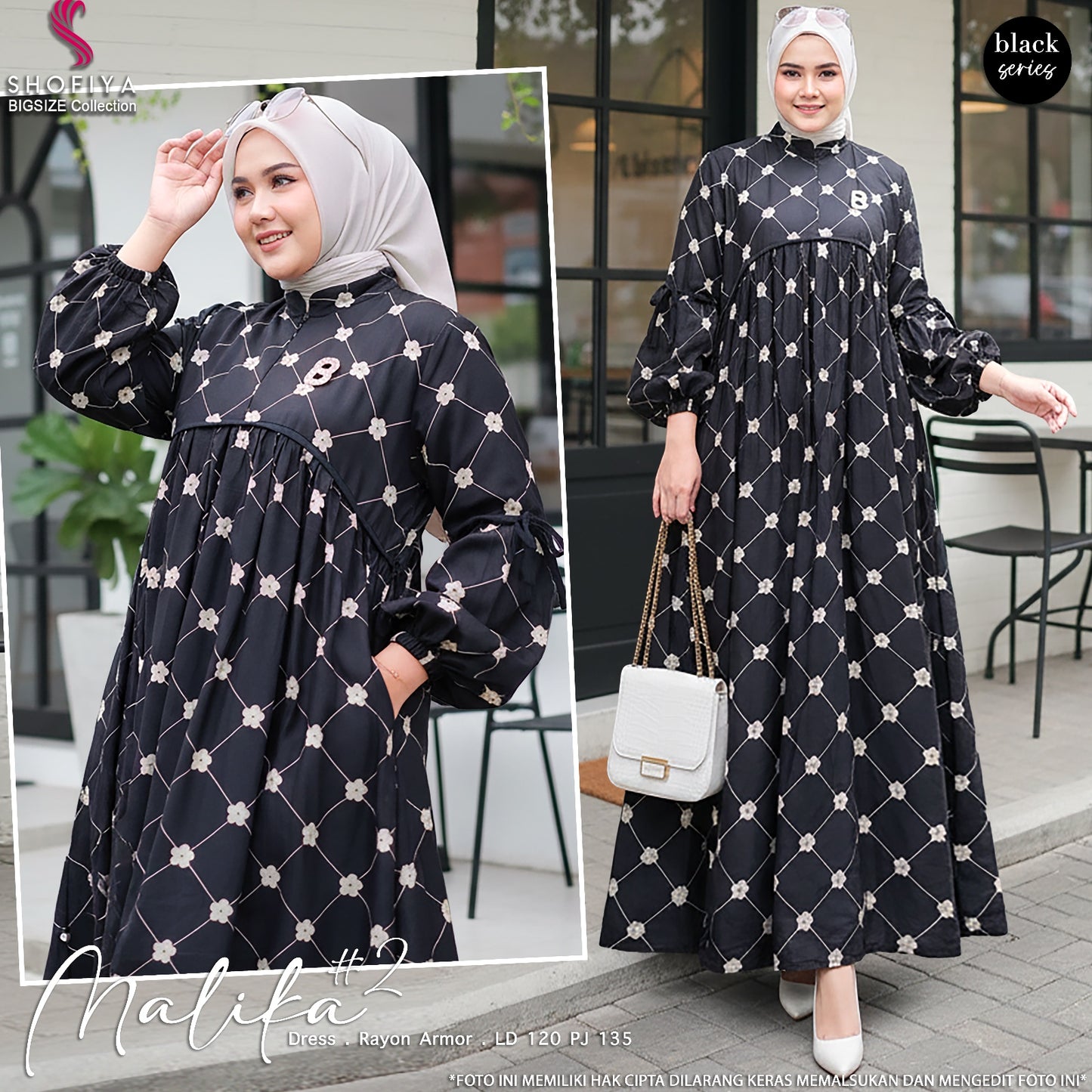 MALIKA 2 JUMBO DRESS