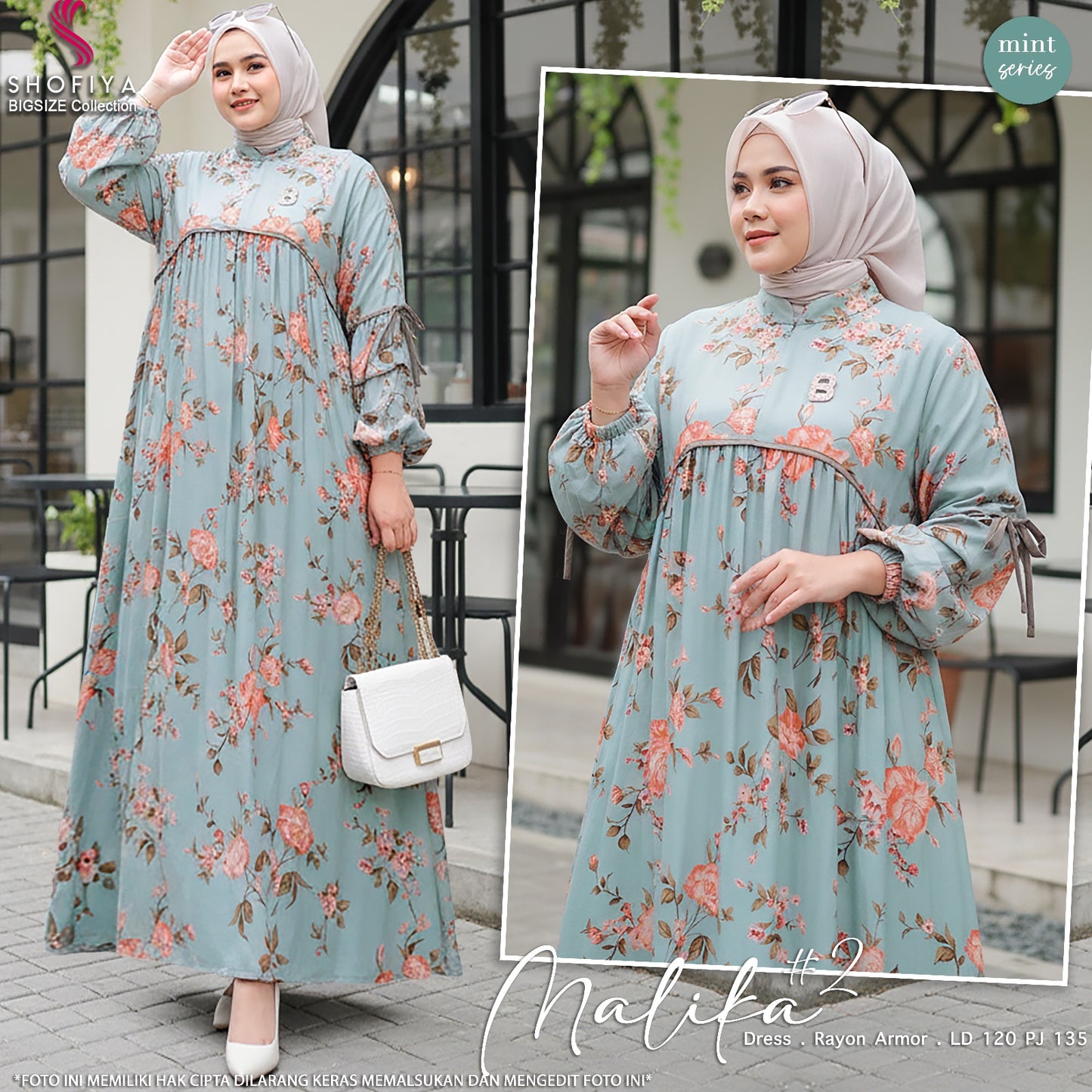 MALIKA 2 JUMBO DRESS