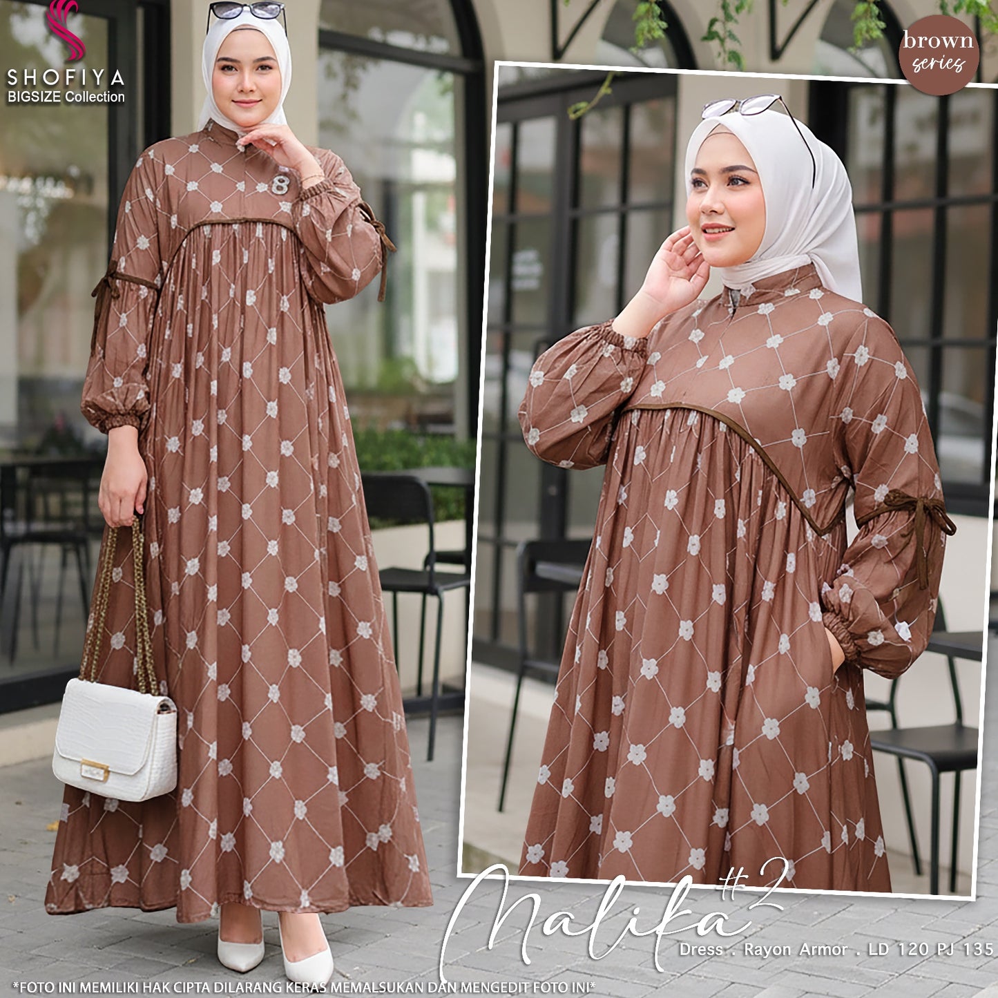 MALIKA 2 JUMBO DRESS