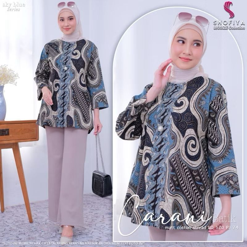 CARANI BLUS BATIK