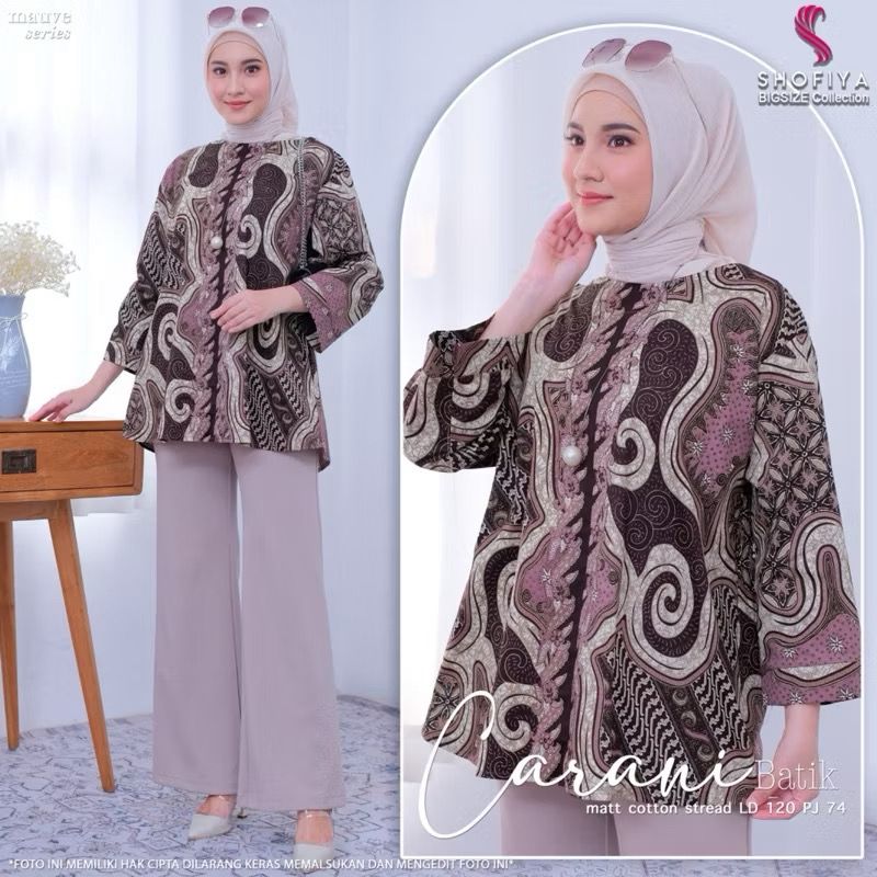 CARANI BLUS BATIK