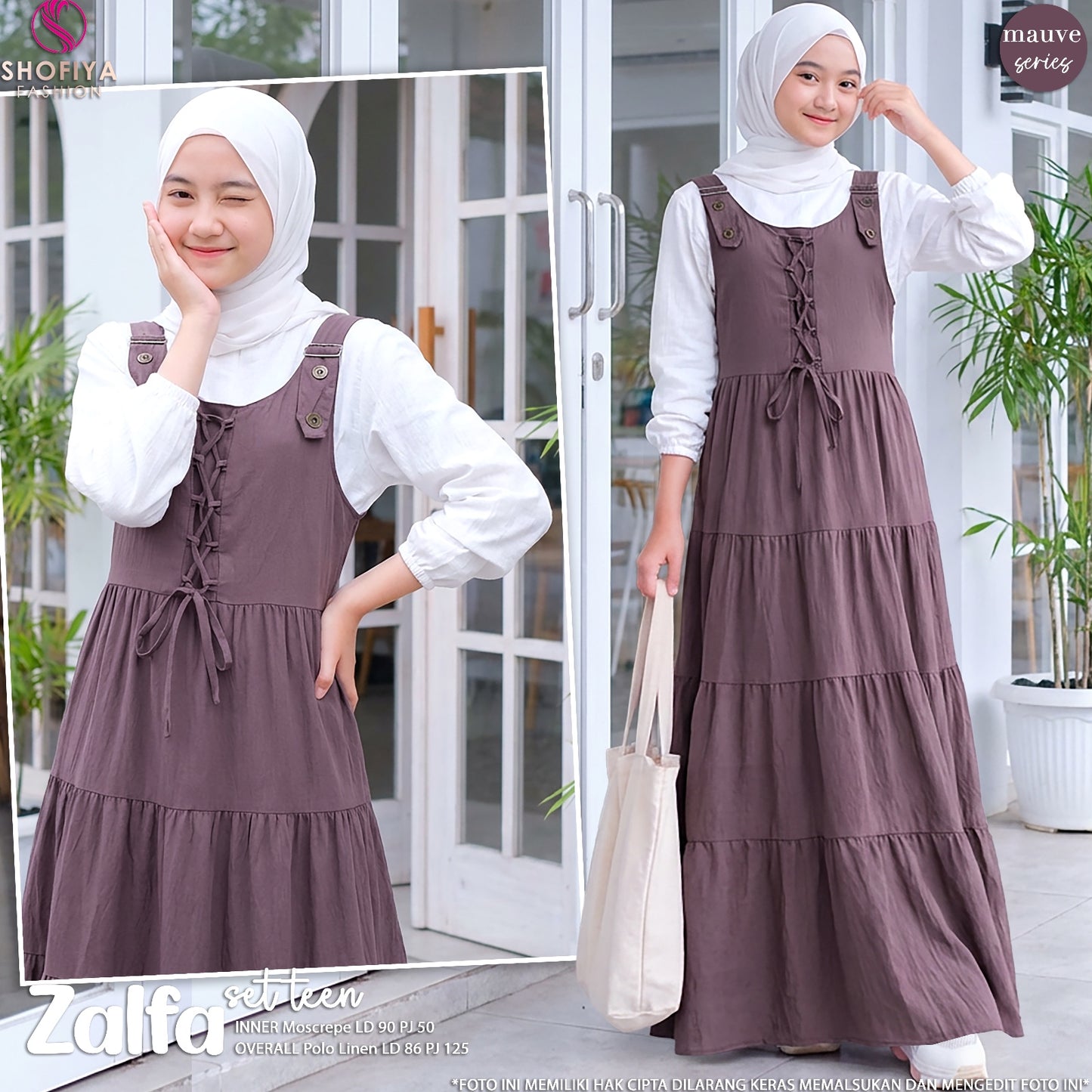 ZALFA OVERALL SET TEEN