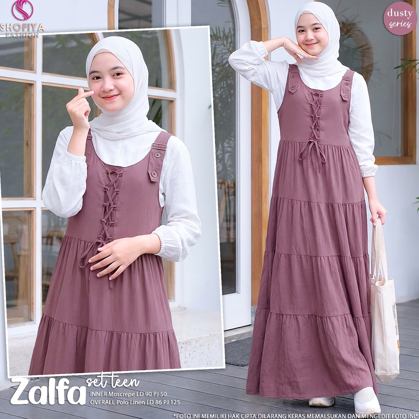 ZALFA OVERALL SET TEEN