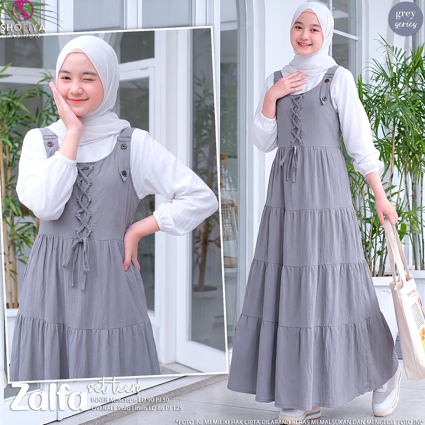 ZALFA OVERALL SET TEEN
