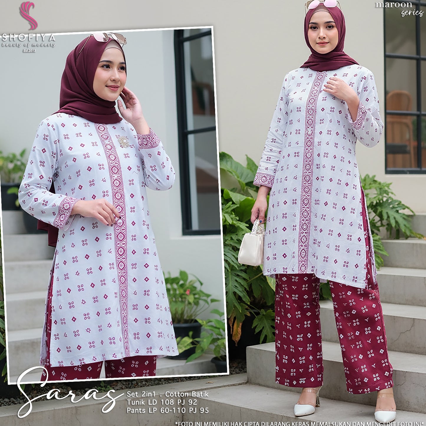 SARAS SET CELANA