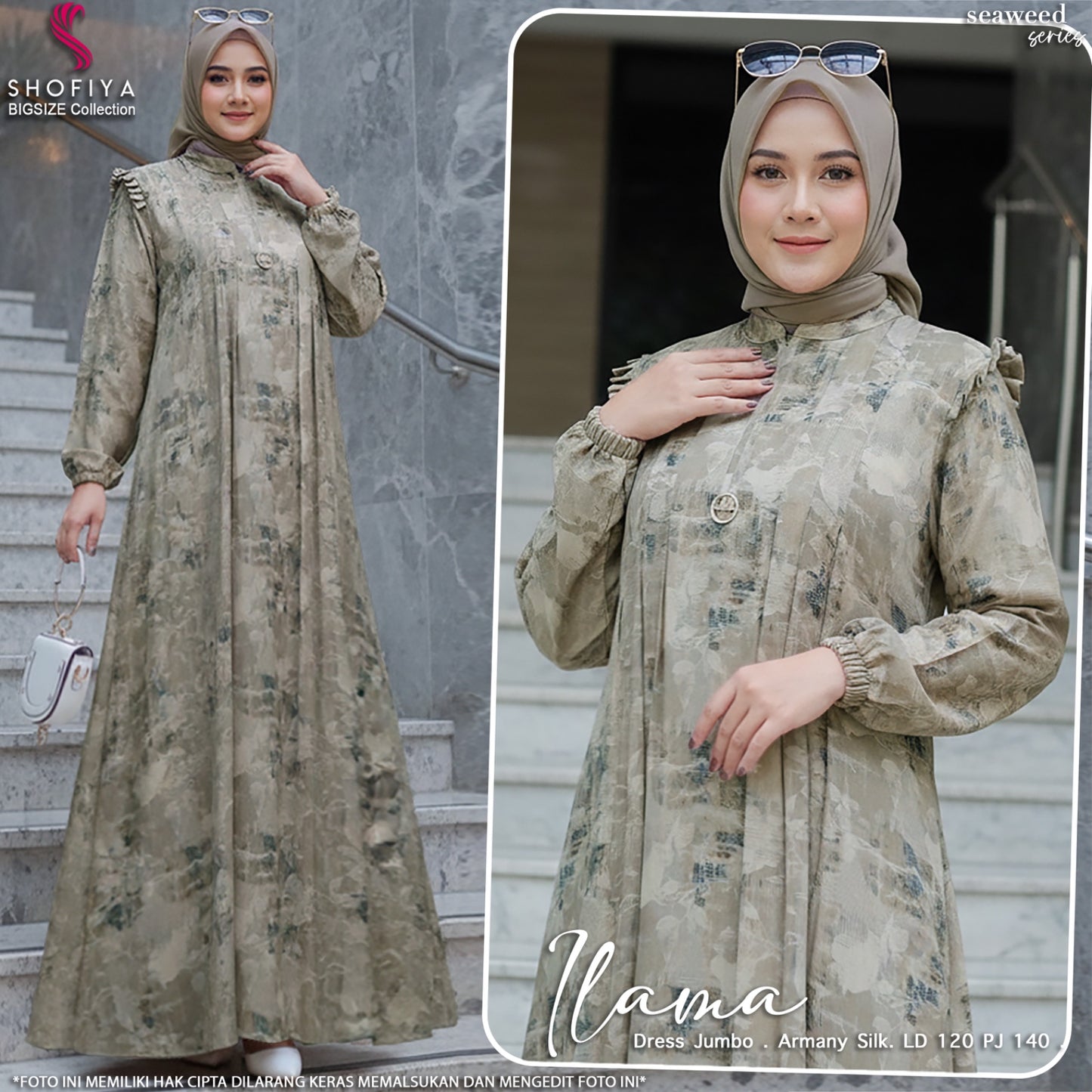 ILAMA JUMBO DRESS