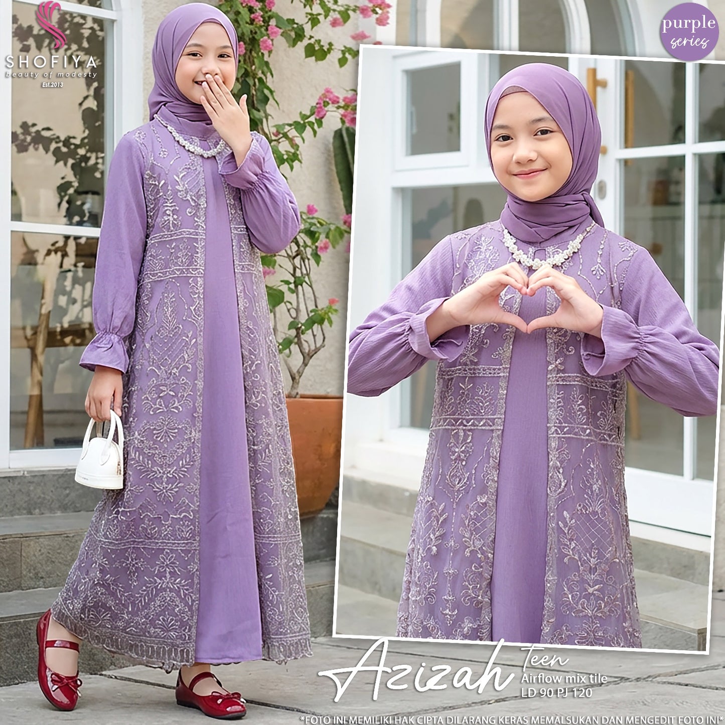 AZIZAH TEEN DRESS