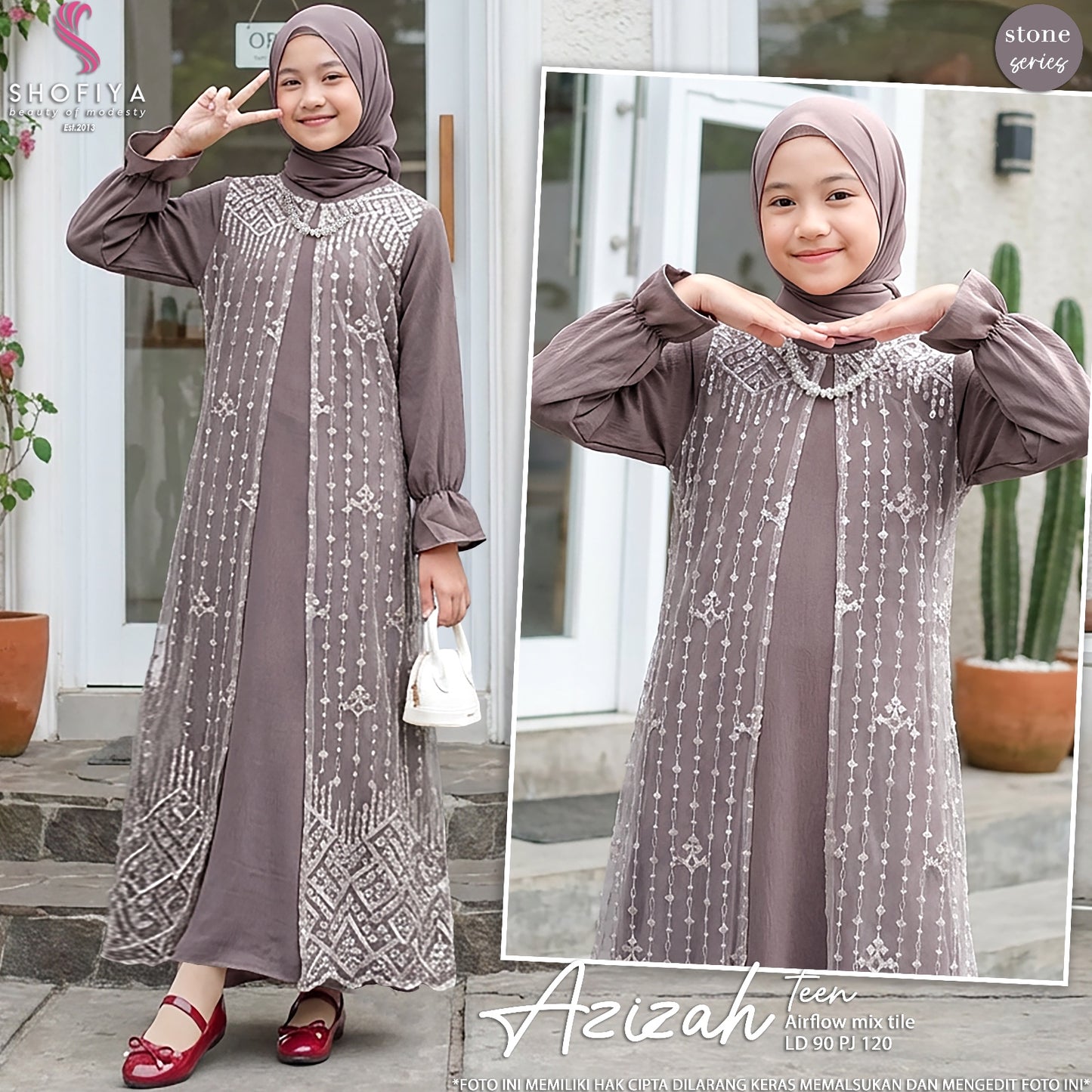 AZIZAH TEEN DRESS