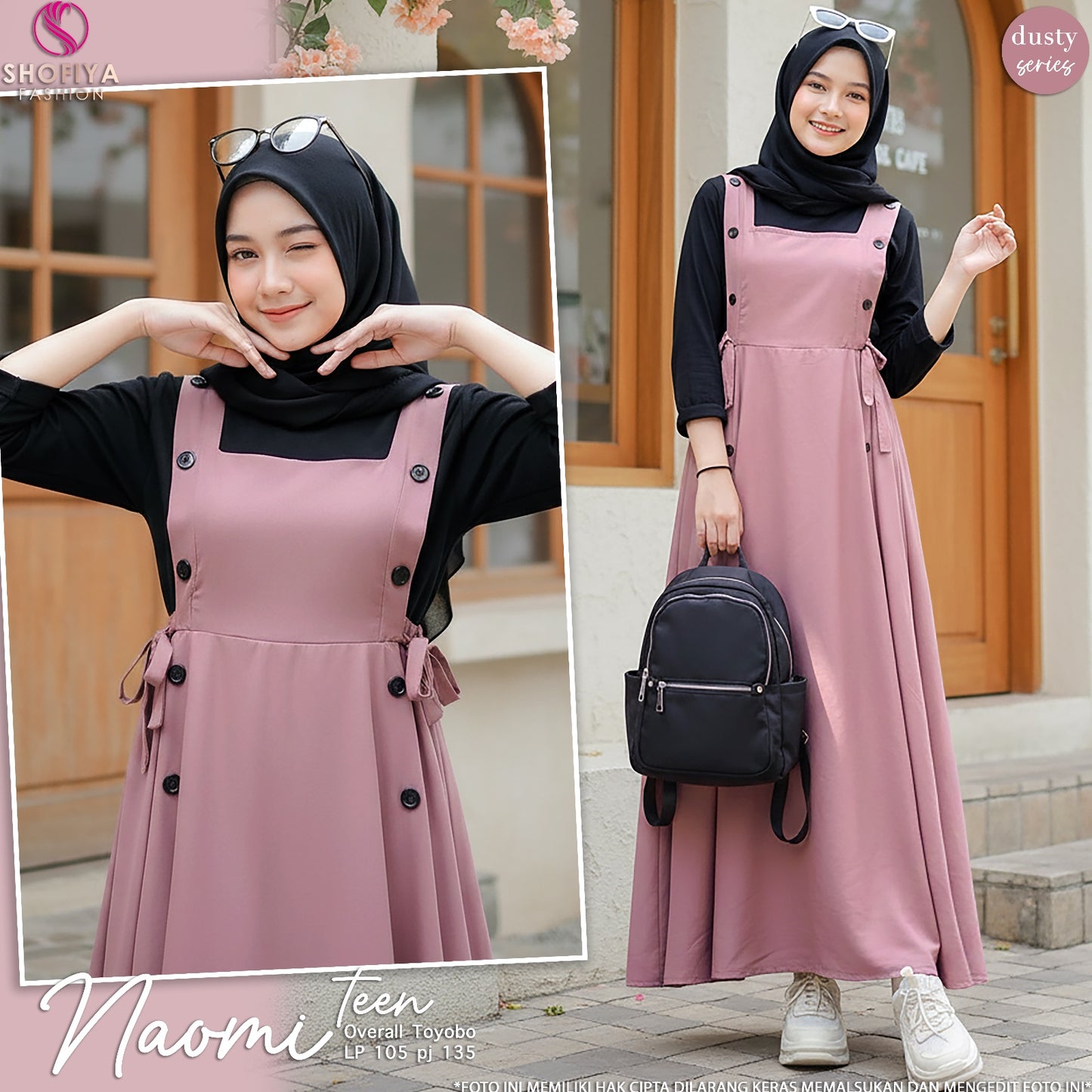 NAOMI OVERALL SET TEEN