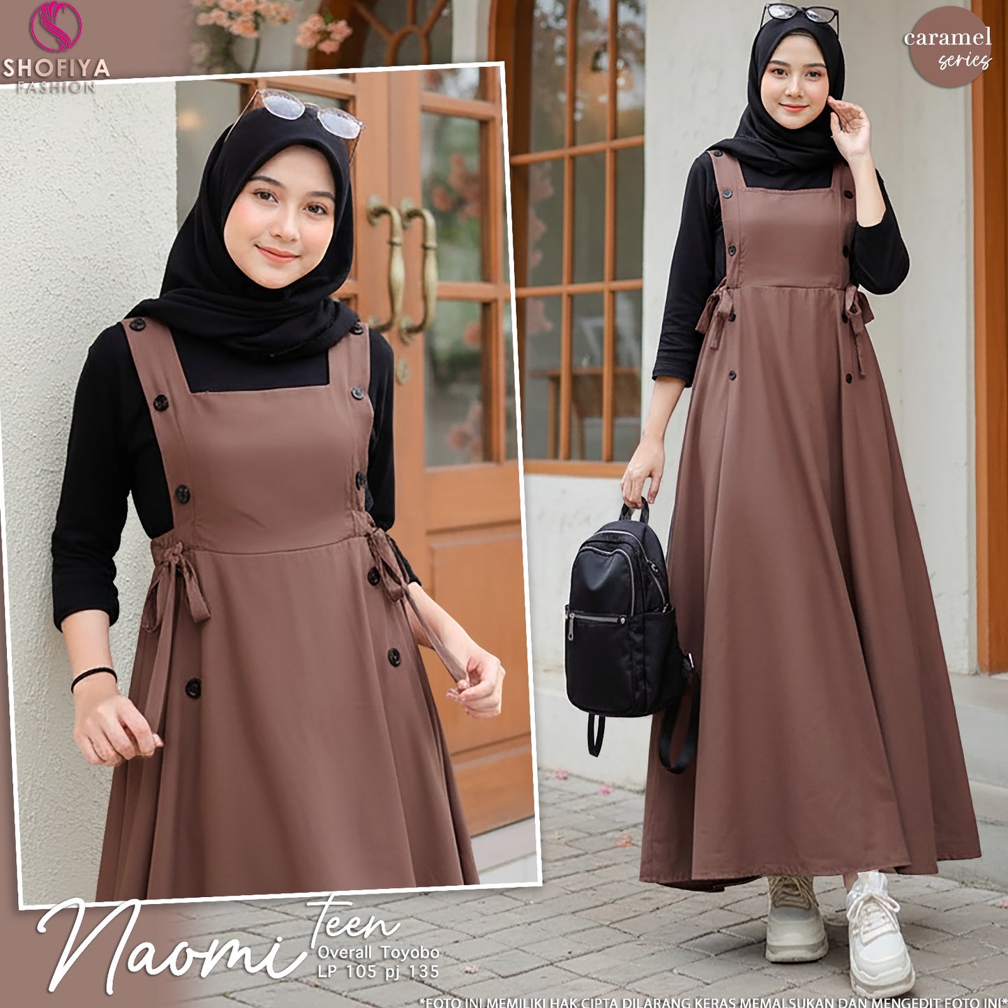 NAOMI OVERALL SET TEEN
