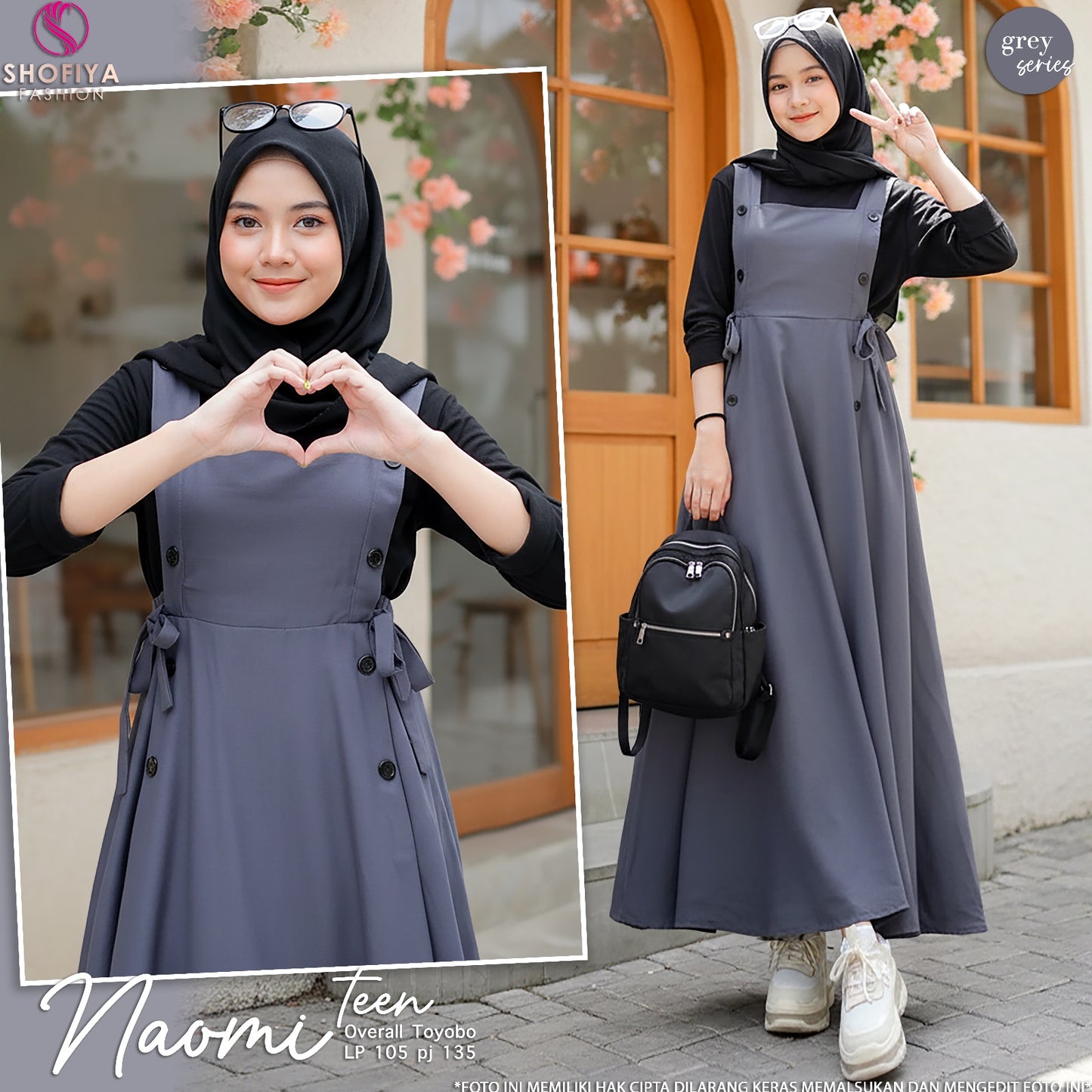 NAOMI OVERALL SET TEEN