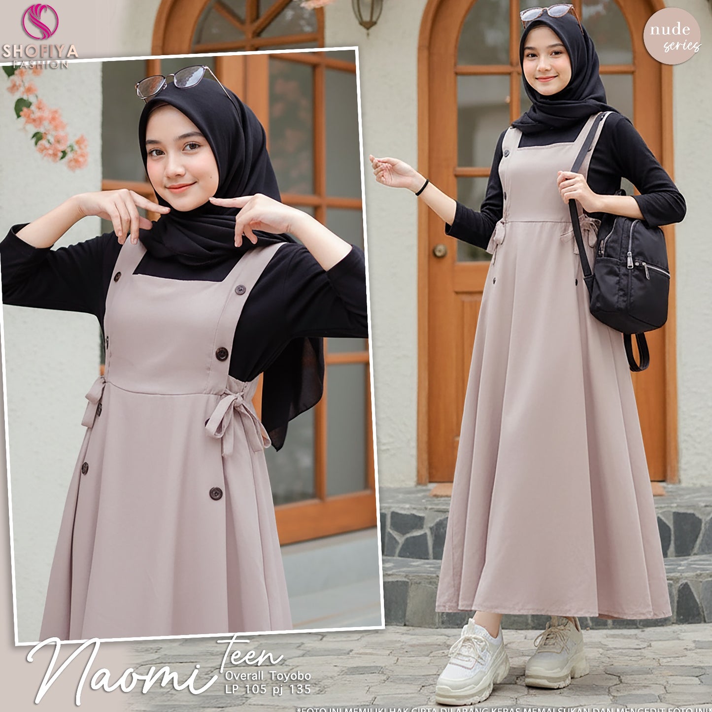 NAOMI OVERALL SET TEEN