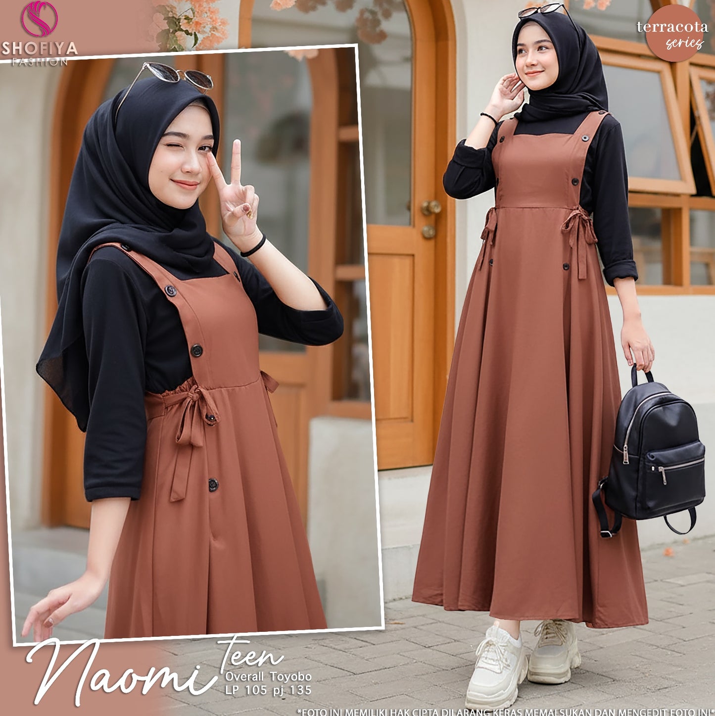 NAOMI OVERALL SET TEEN