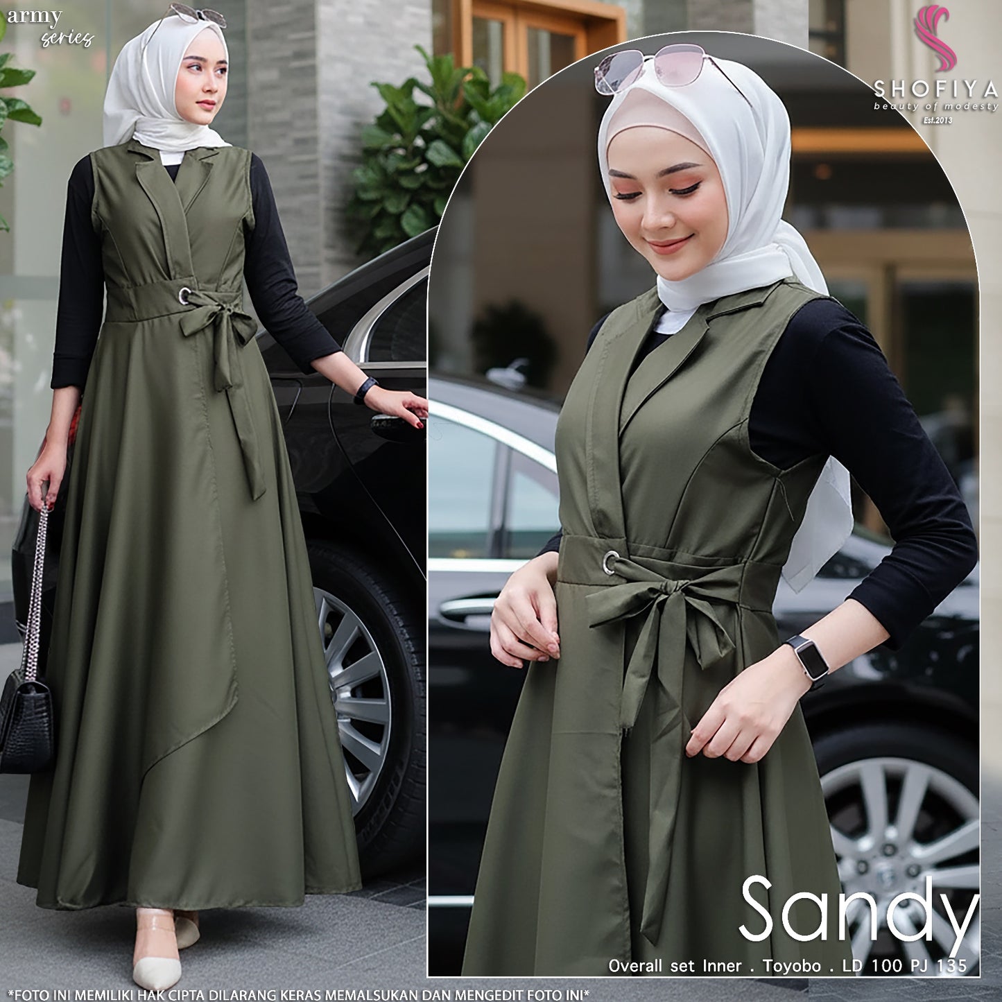 SANDY SET OVERALL
