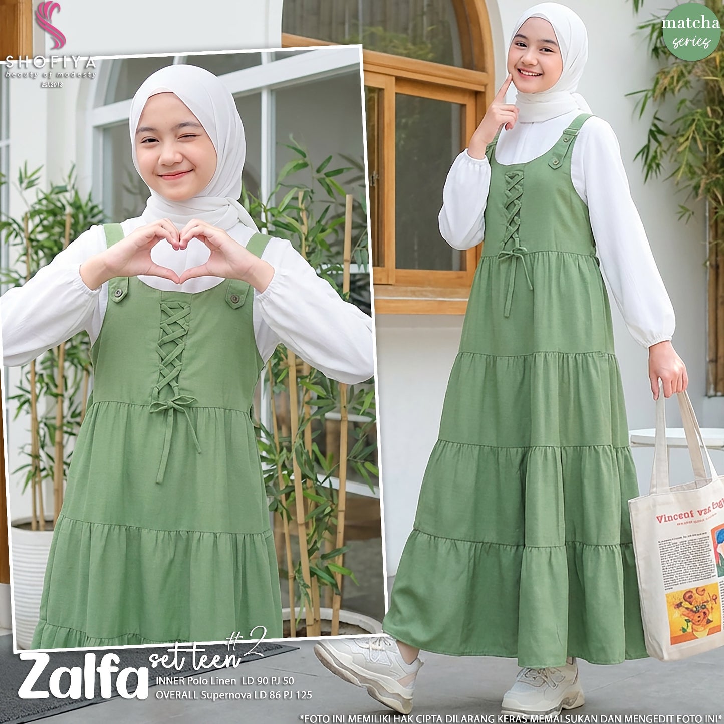 ZALFA OVERALL SET TEEN