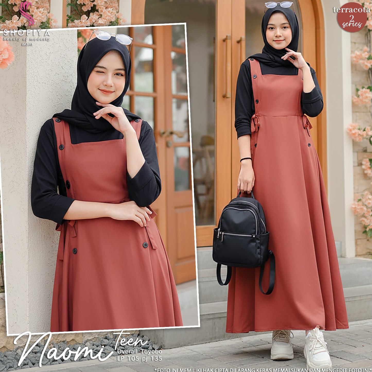 NAOMI OVERALL SET TEEN