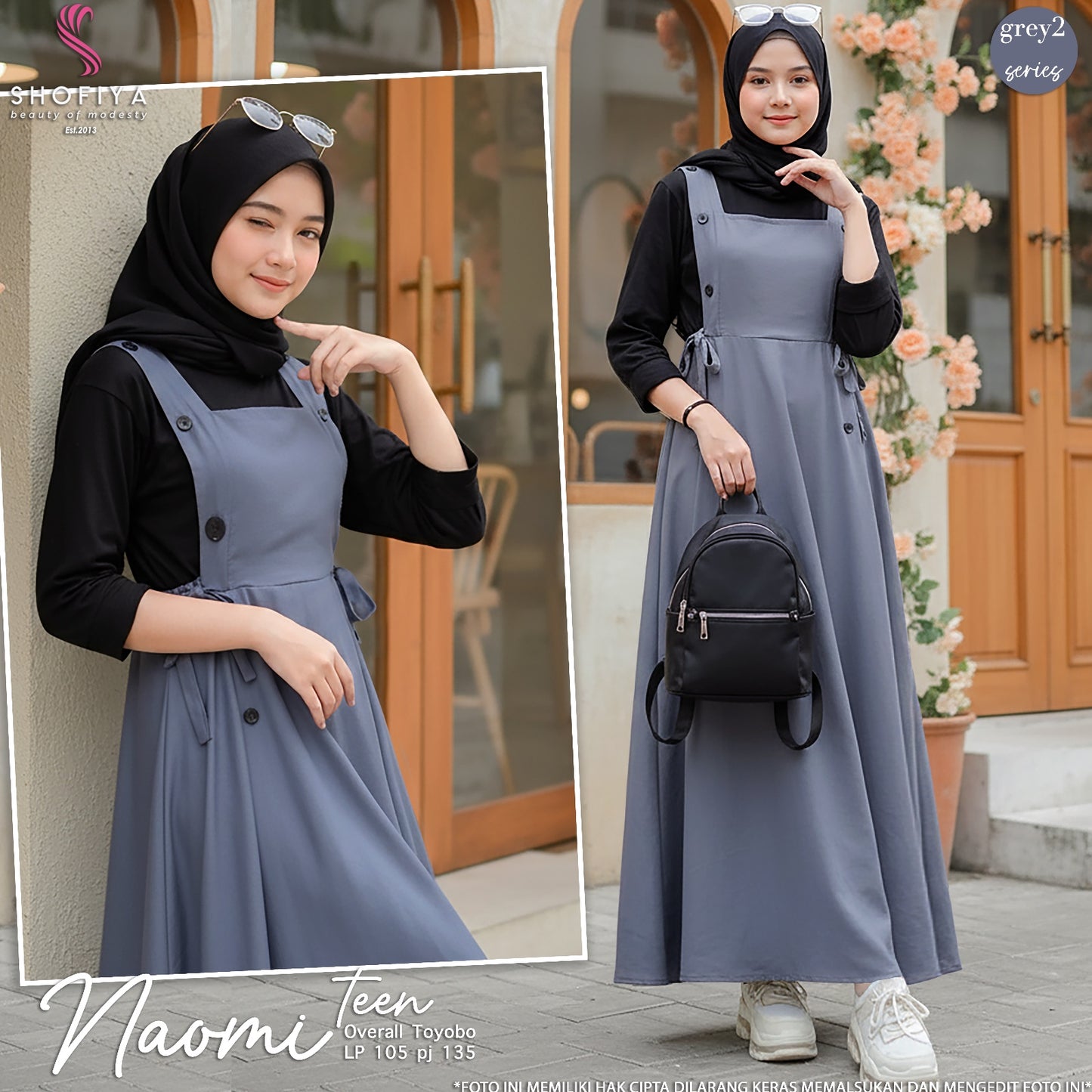 NAOMI OVERALL SET TEEN