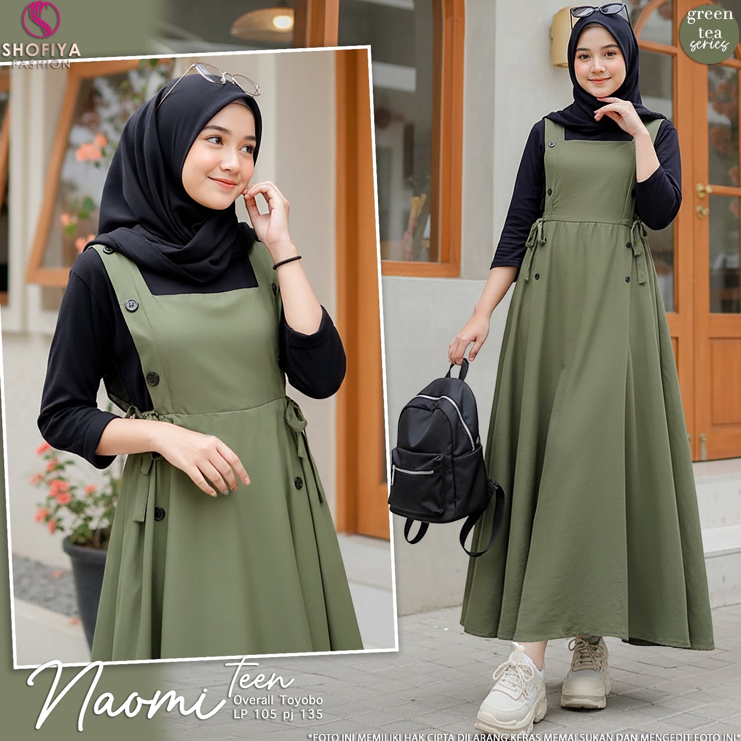 NAOMI OVERALL SET TEEN