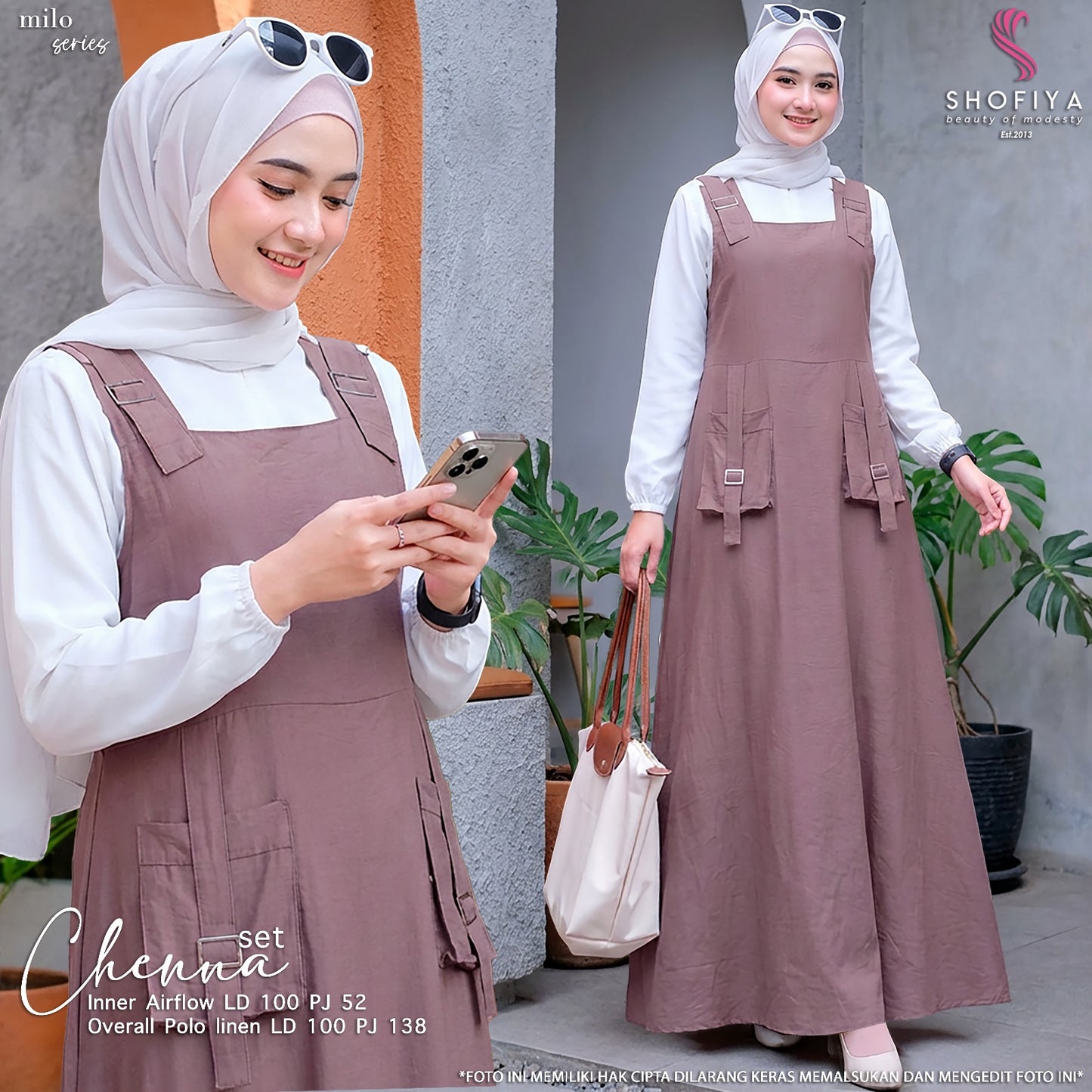 CHENNA SET OVERALL