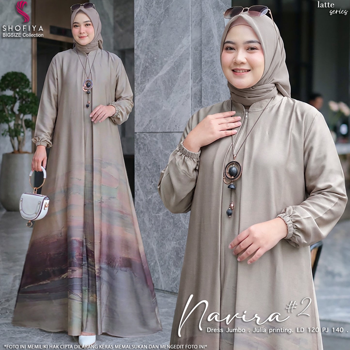 NAVIRA 2 JUMBO DRESS