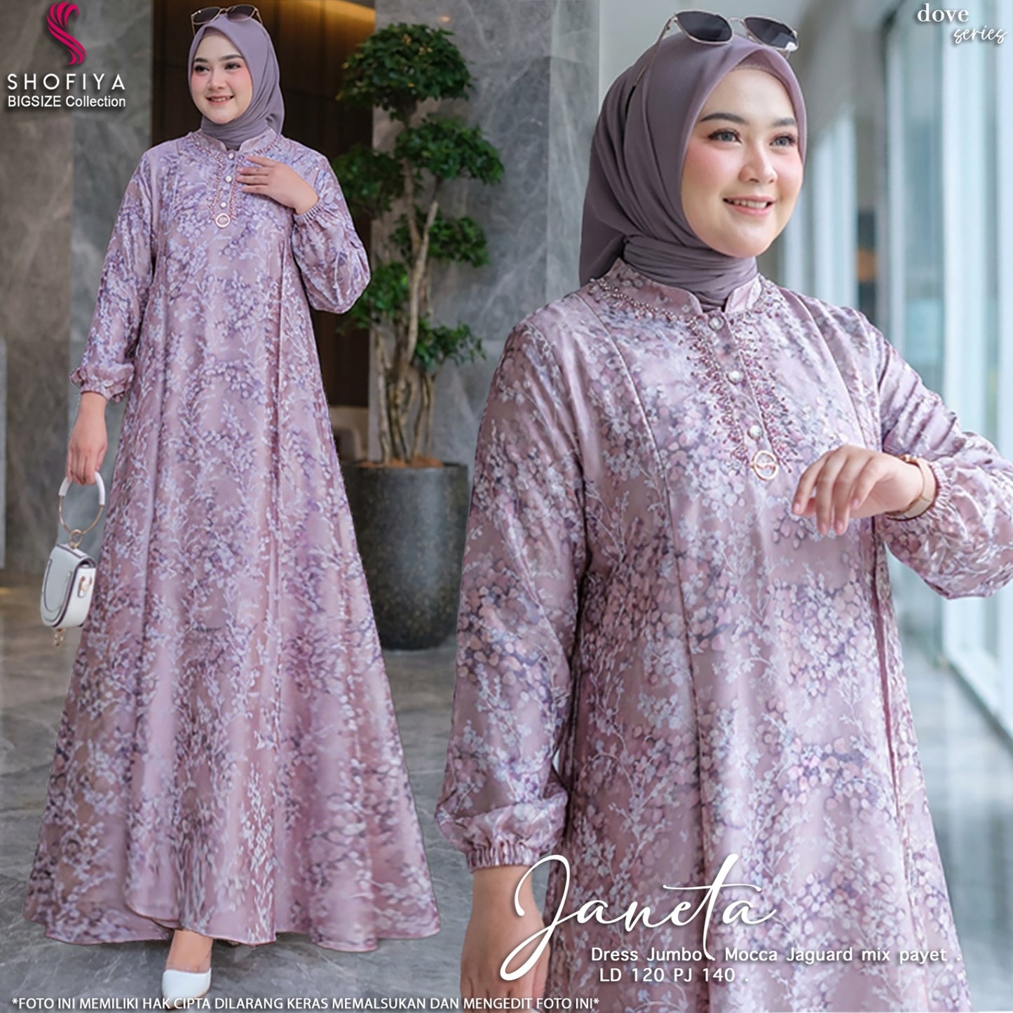 JANETA JUMBO DRESS