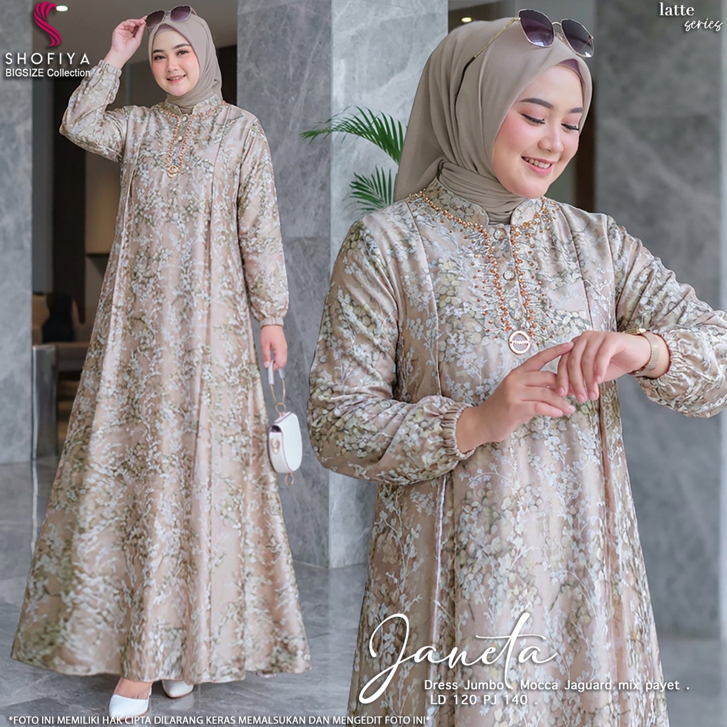 JANETA JUMBO DRESS