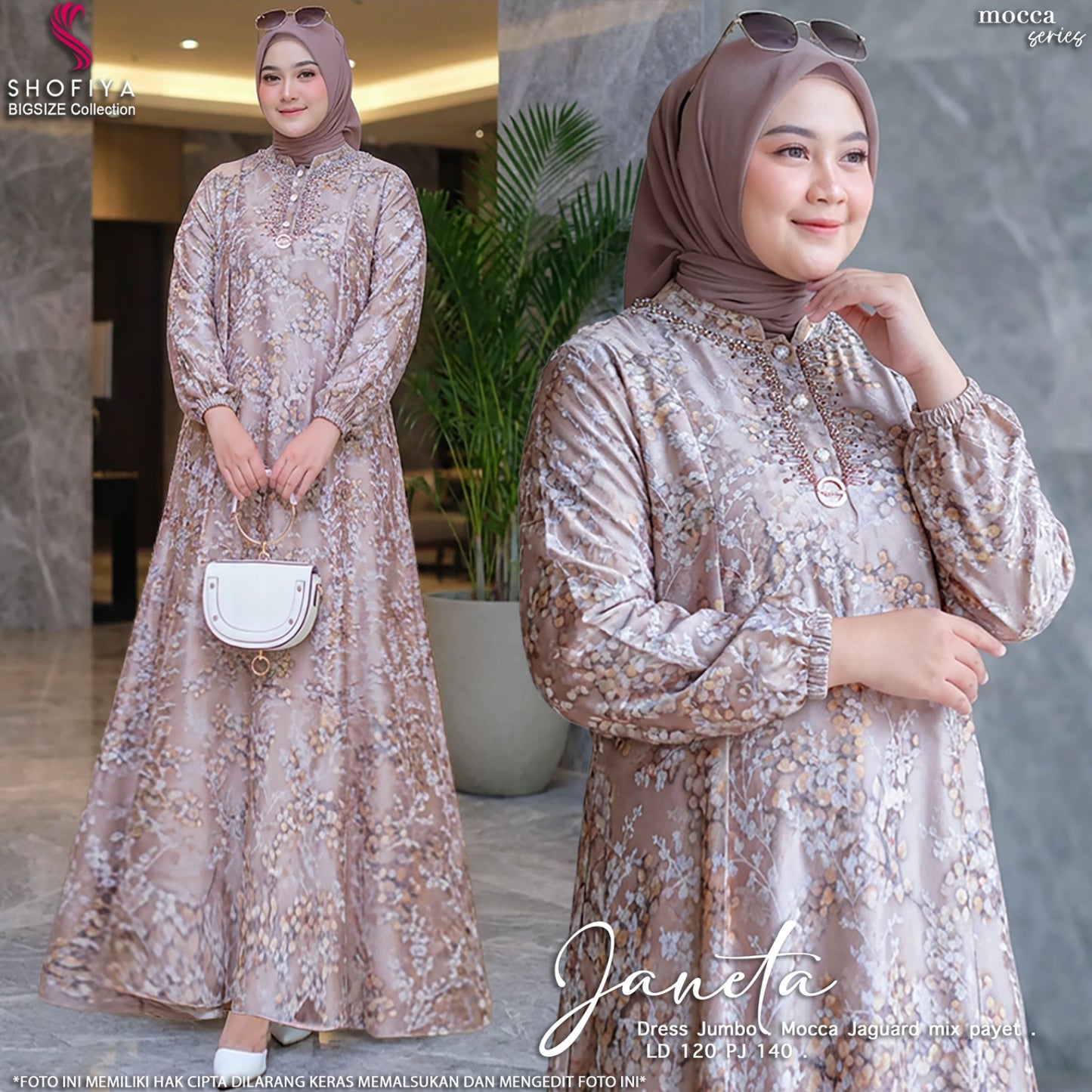 JANETA JUMBO DRESS