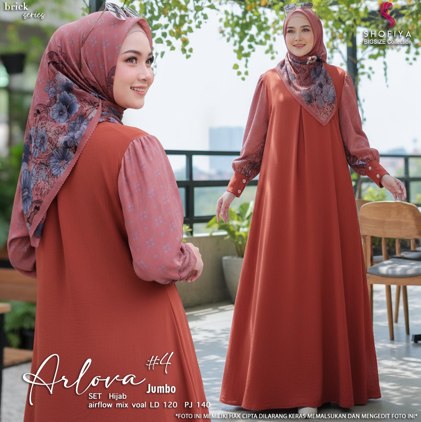 ARLOVA JUMBO DRESS