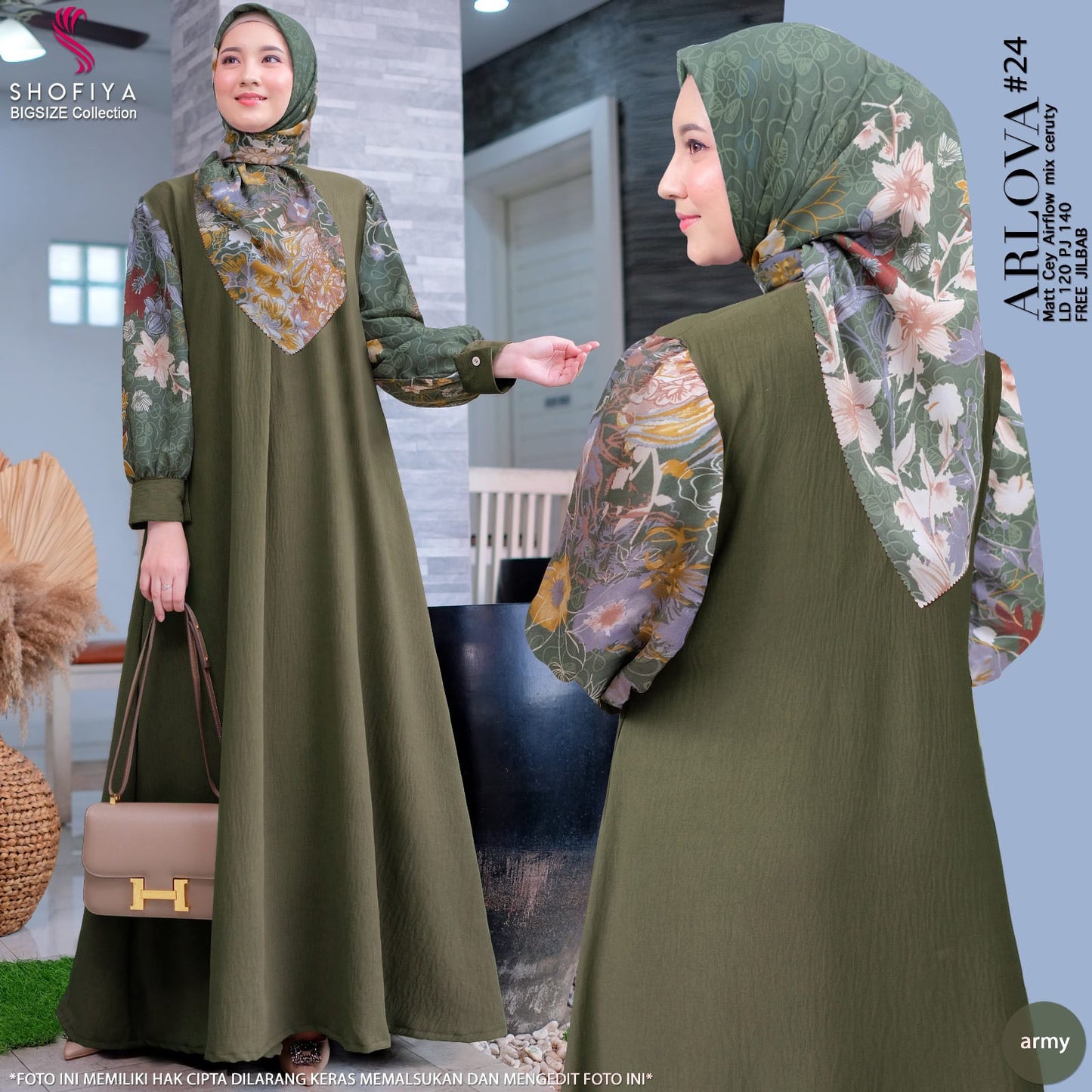 ARLOVA JUMBO DRESS